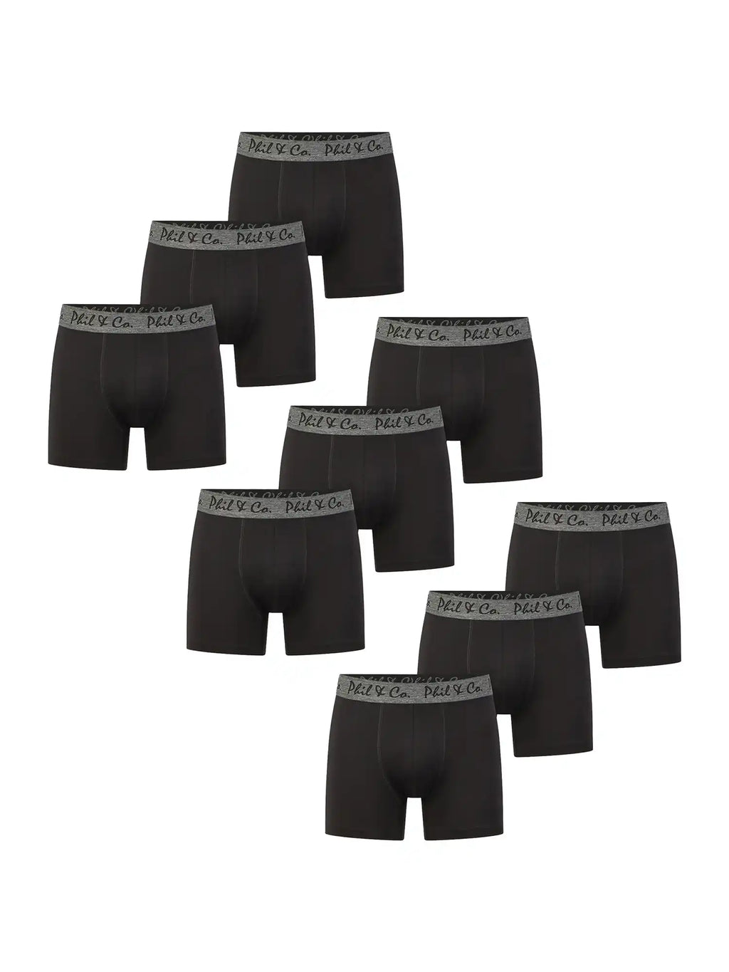 Phil & Co. Berlin Herren Boxer-Briefs Jersey Core 9er Pack