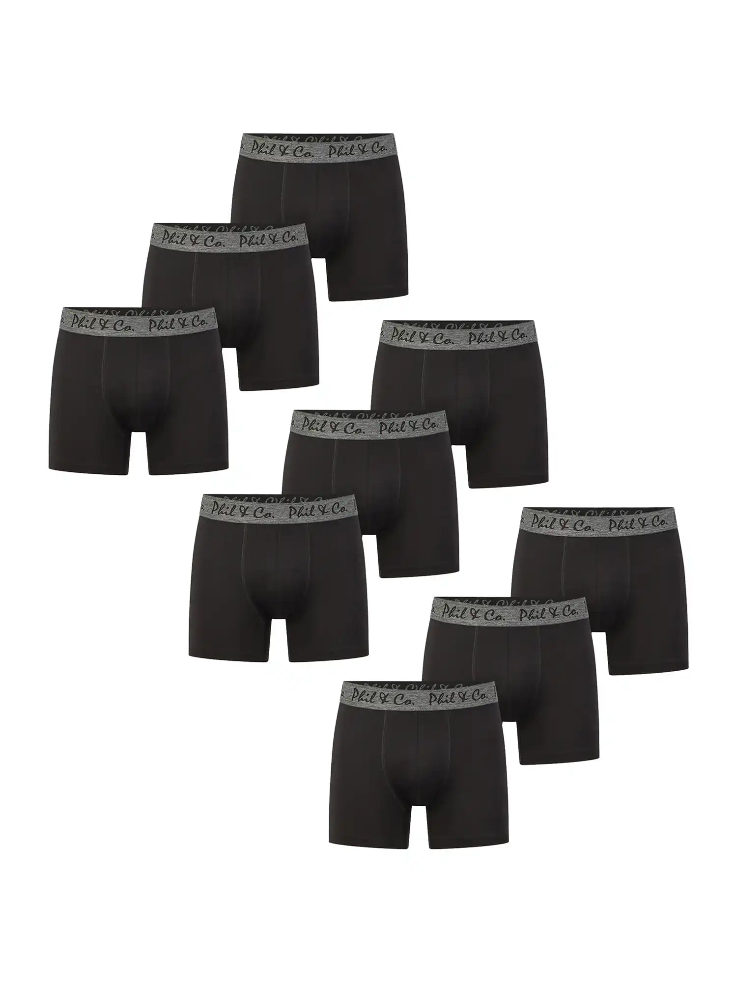 Phil & Co. Berlin Herren Boxer-Briefs Jersey Core 9er Pack