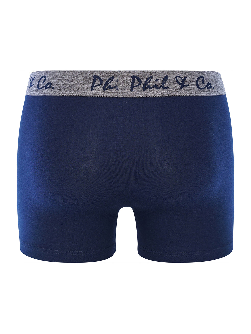 navy-grau / L