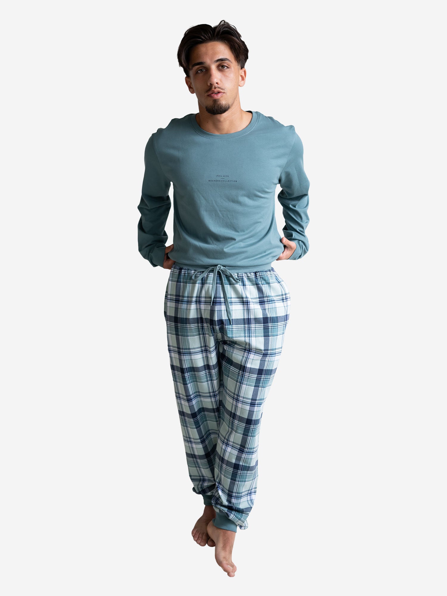 grün/blau / L