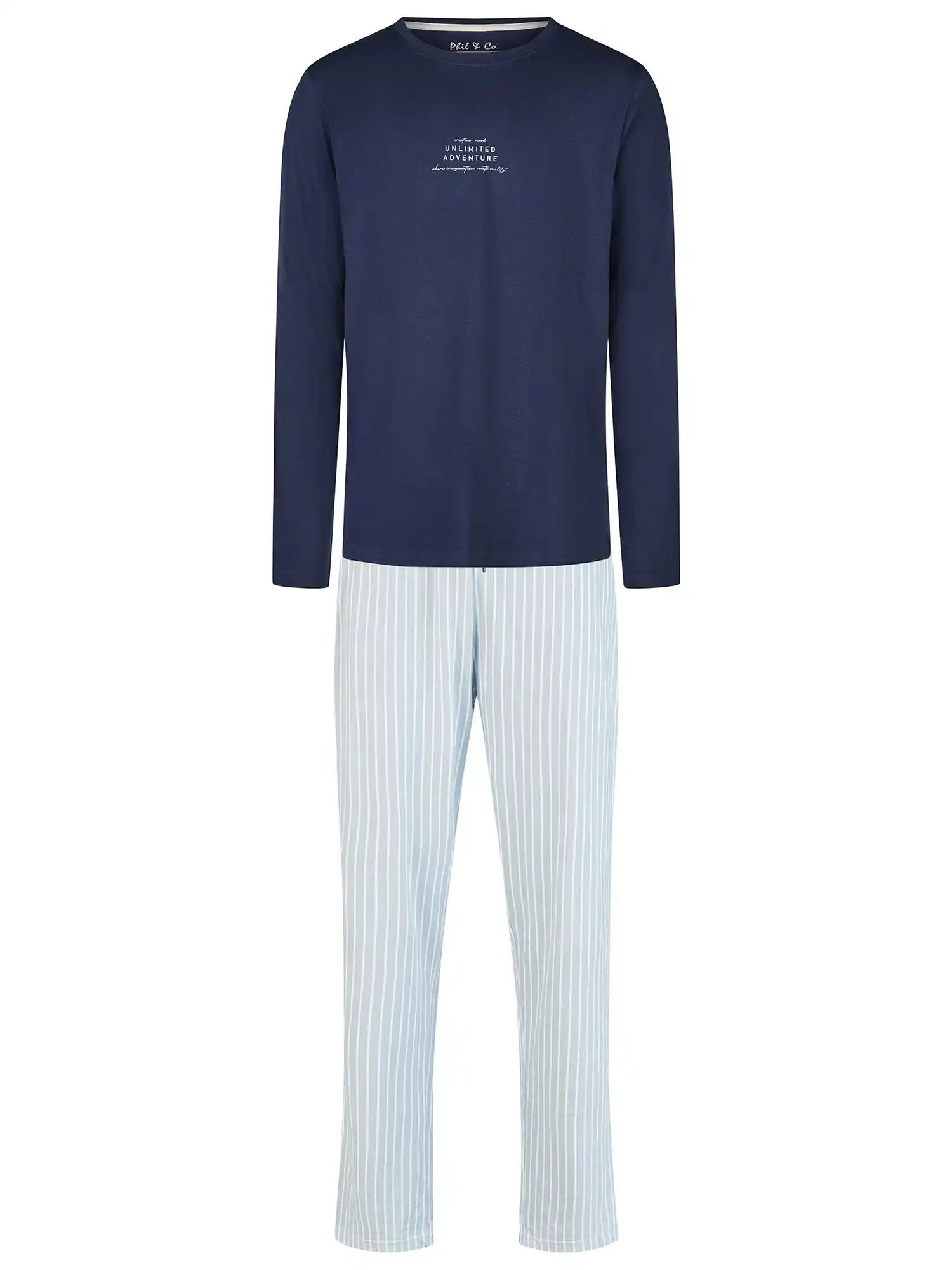 Phil &amp; Co. Berlin Men's Pajamas Unlimited Adventure