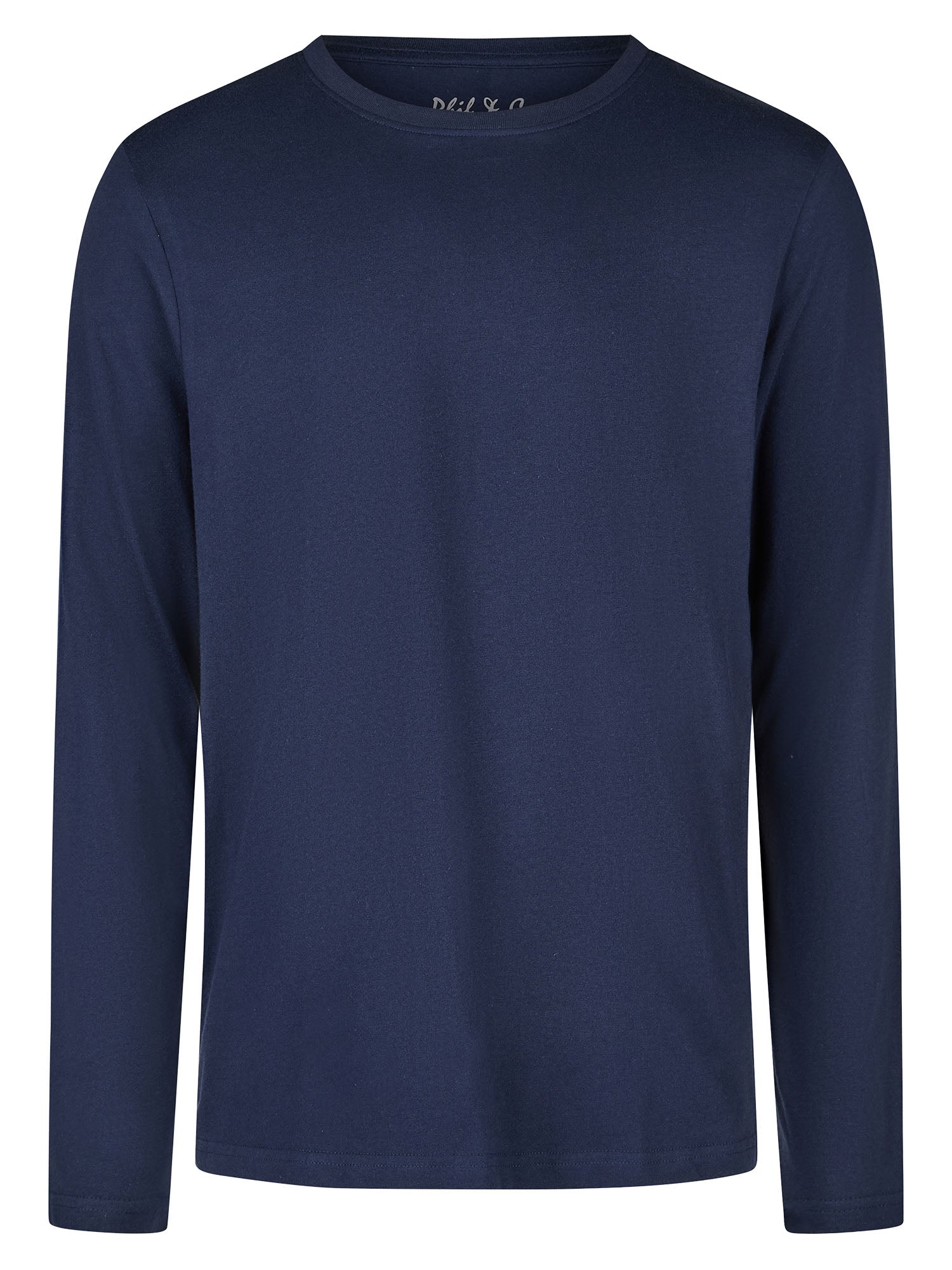 navy-kariert / L