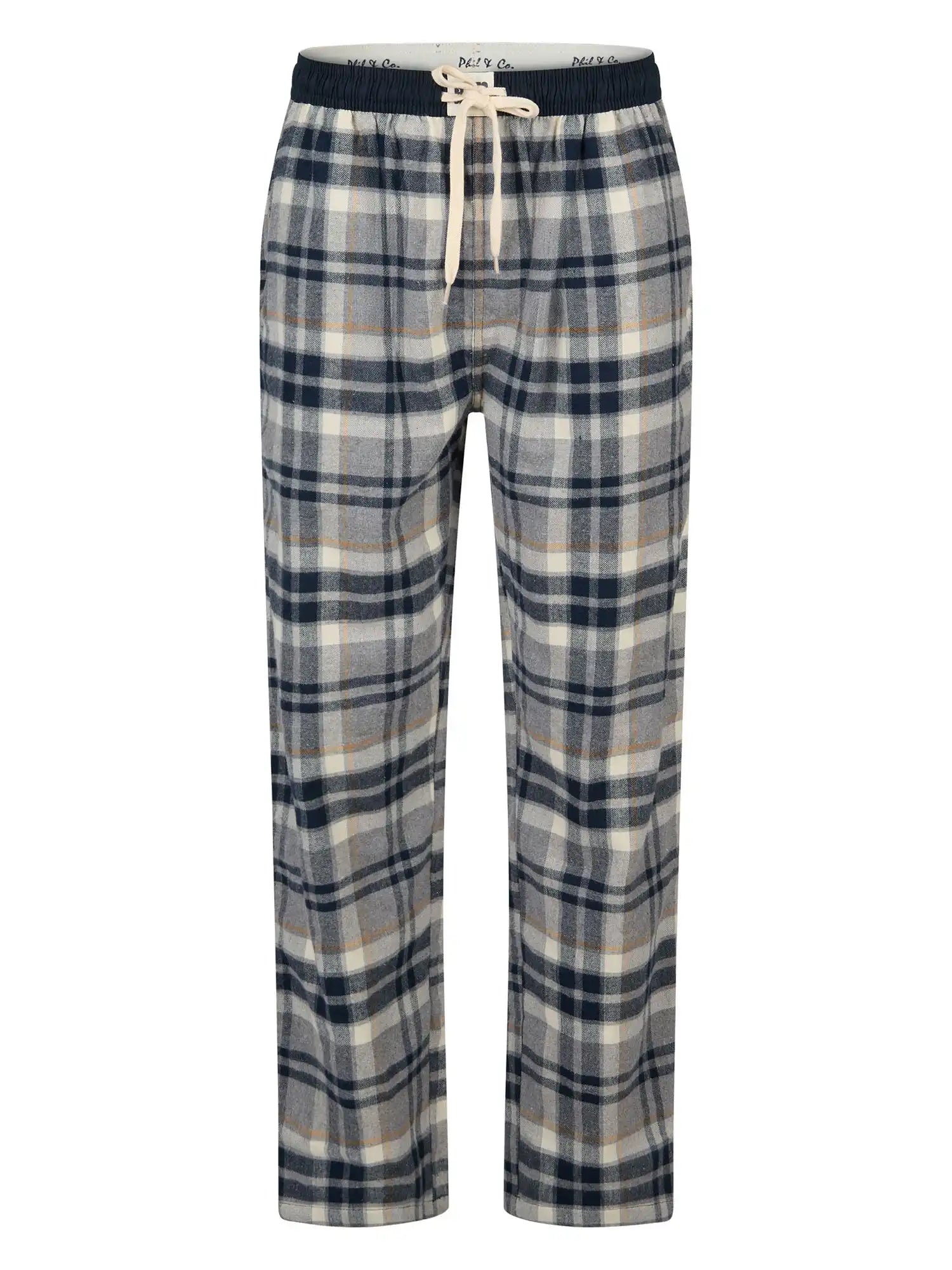 Phil &amp; Co. Berlijn herenpyjama van flanel