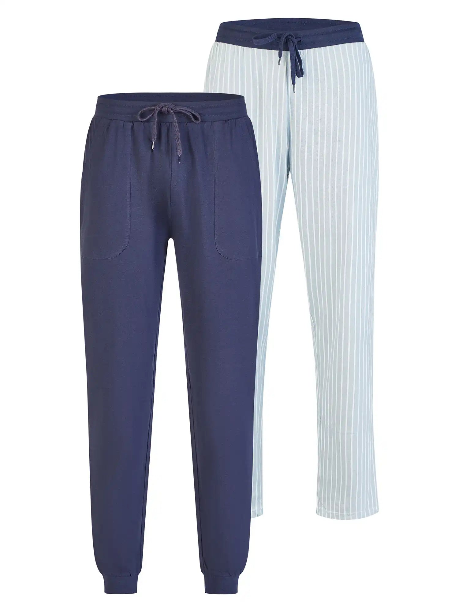 Phil & Co. Berlin Herren Pyjamahose Cozy Classics 2er Pack