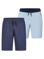 Phil & Co. Berlin Herren Pyjamashorts Cozy Classics 2er Pack