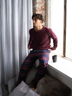 Phil & Co. Berlin Herren Pyjamahose Flanell