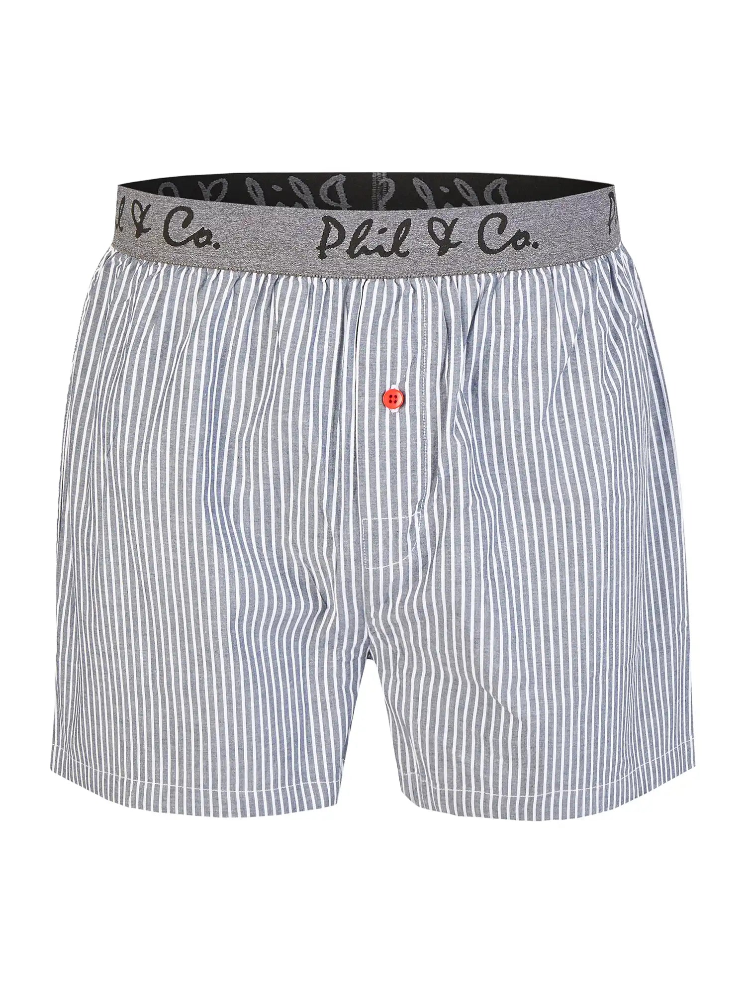 Phil &amp; Co. Berlin herenboxershorts Classic Checks, set van 4