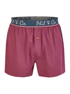 Phil &amp; Co. Berlin herenboxershorts Classic Checks, set van 4