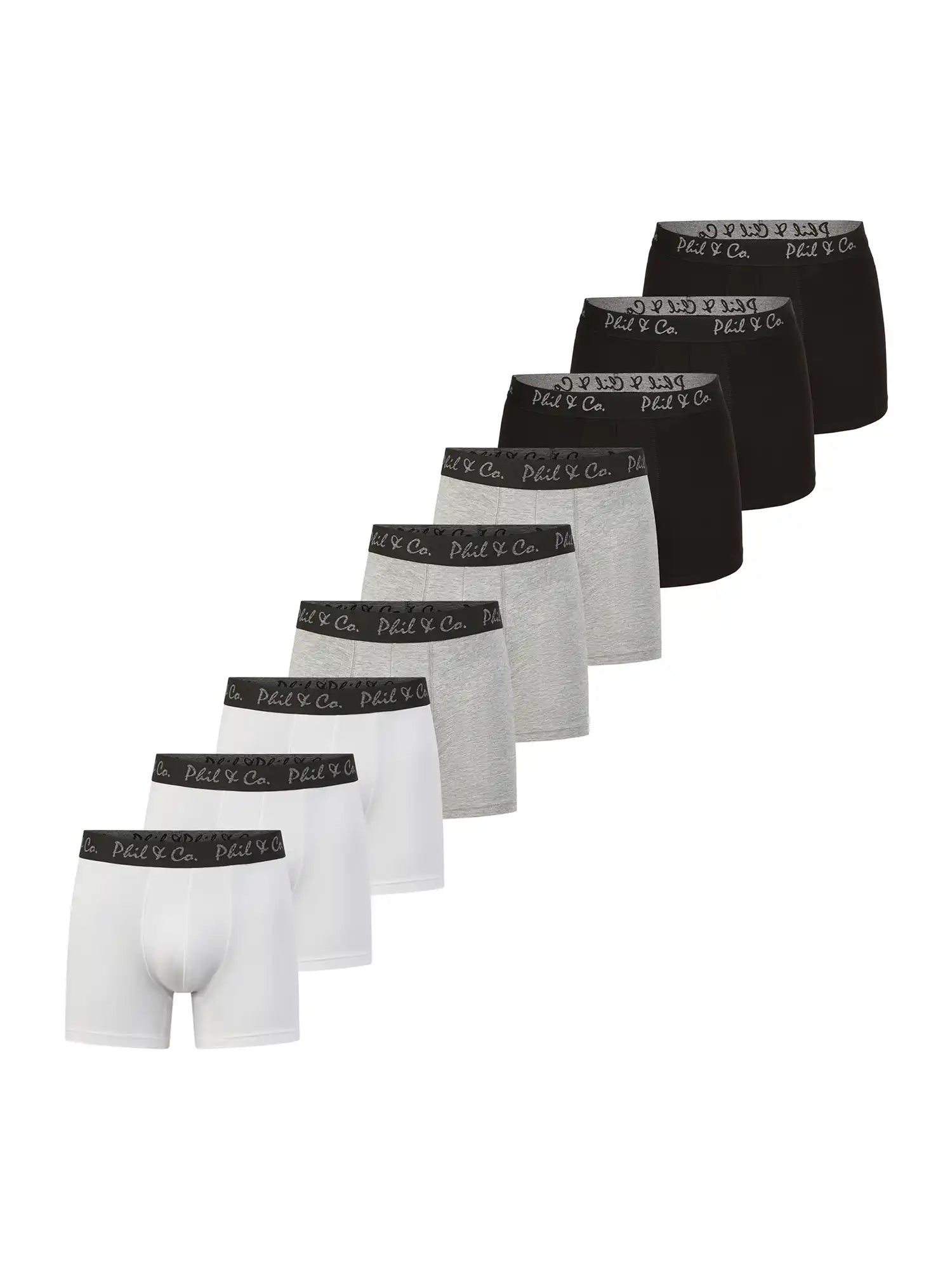 Phil & Co. Berlin Herren Trunks Jersey Core 9er Pack