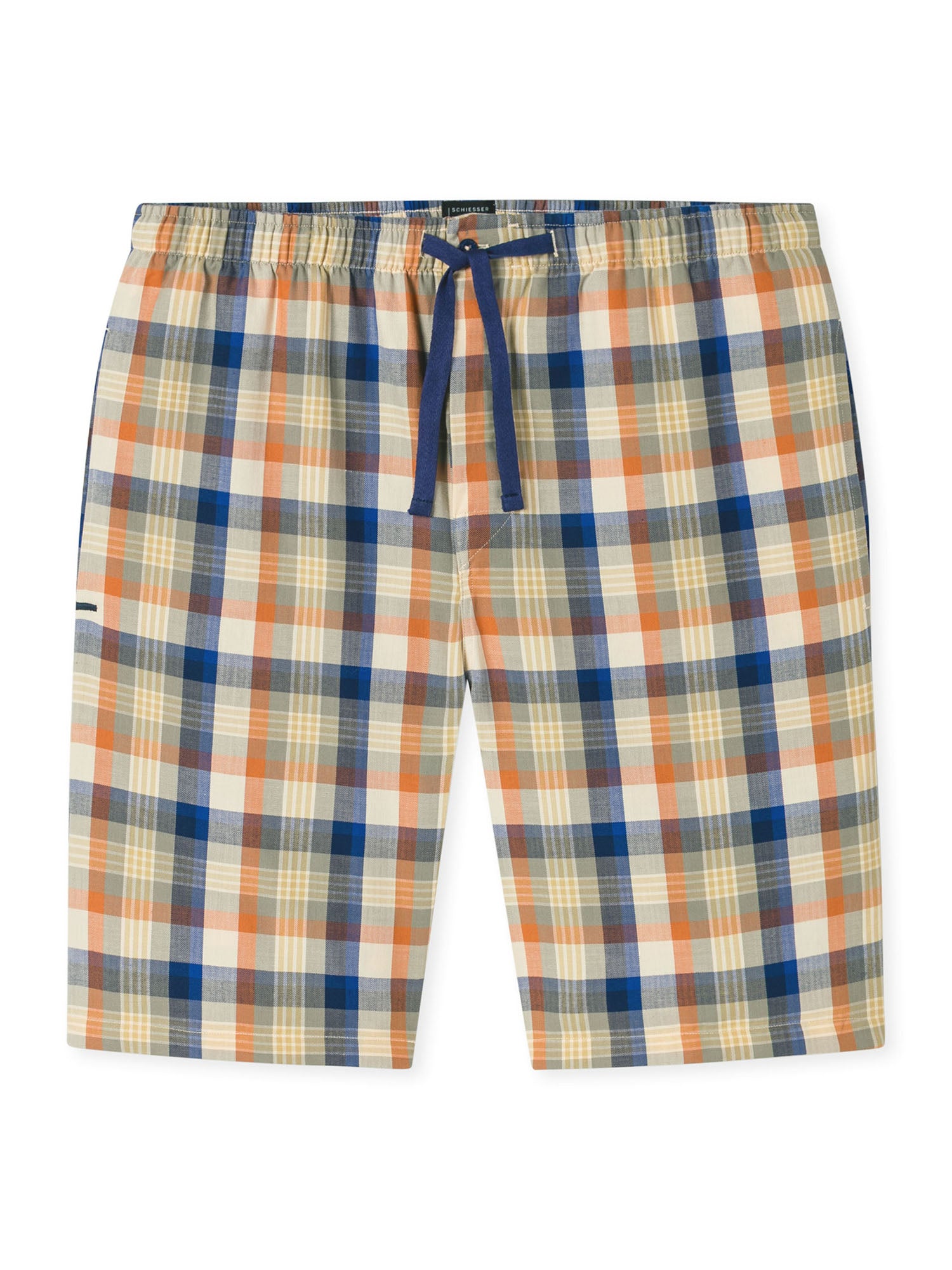beige,blau / 48