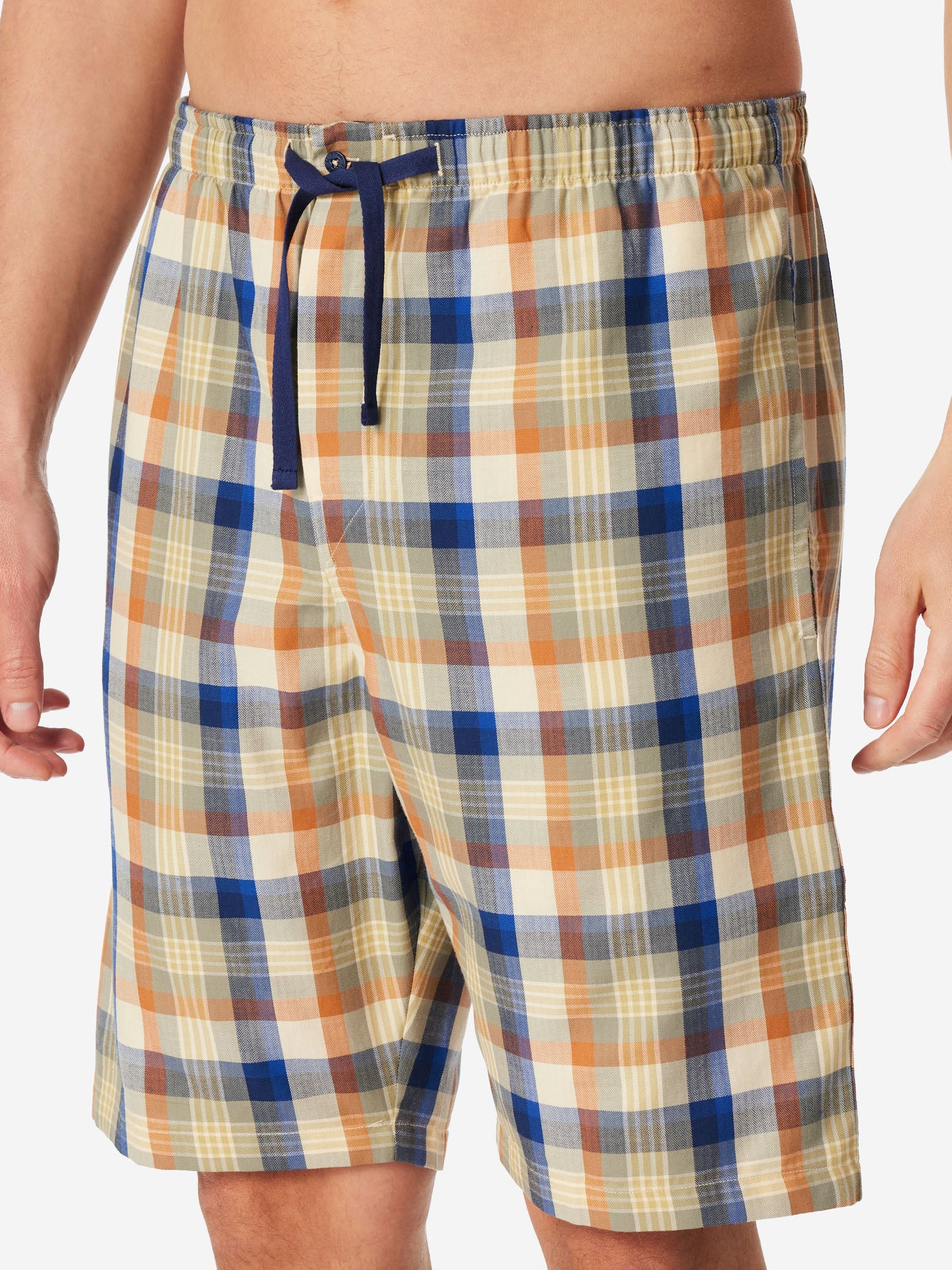 beige,blau / 48