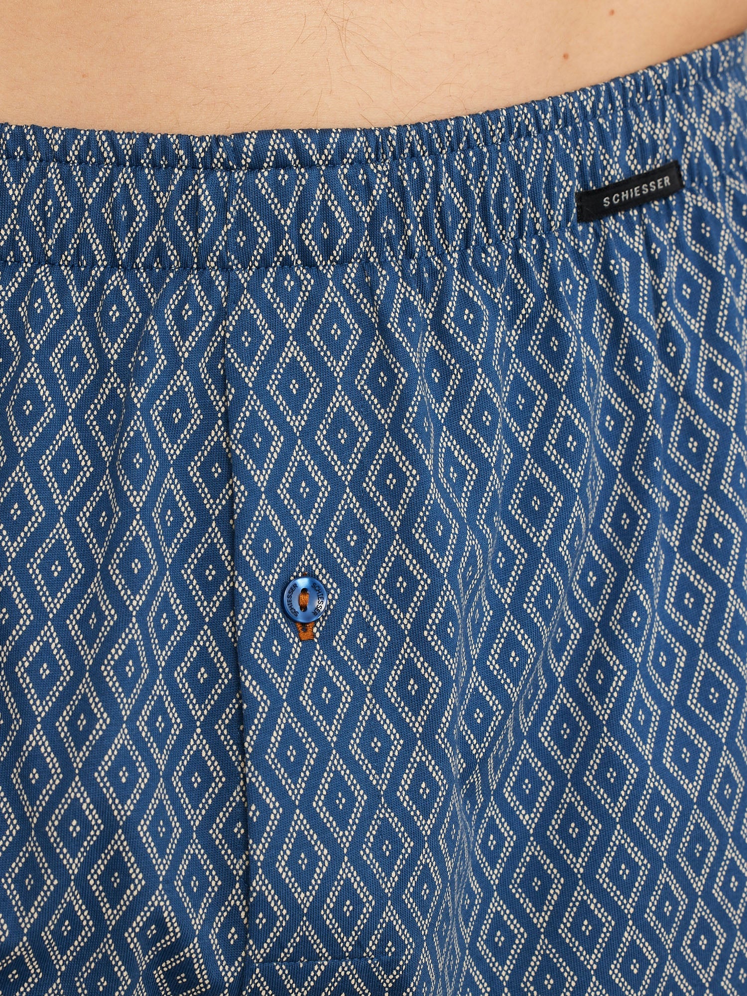 dunkelblau,gemustert / 10