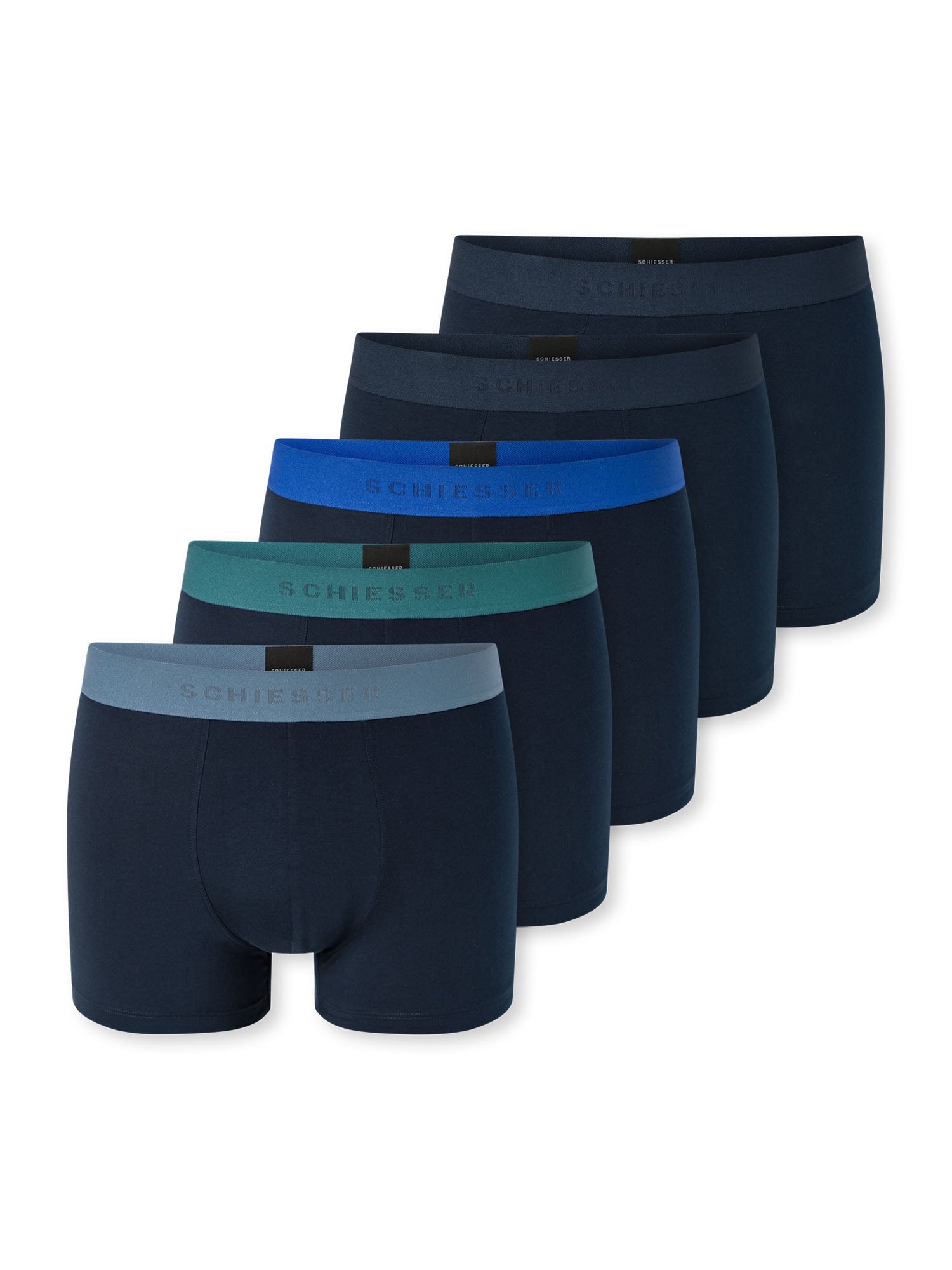 dunkelblau,blau,grün / 10