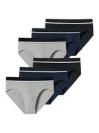 schwarz-navy-grau / L