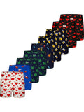 Sugar Pine Herren Boxershorts Motiv Print Mix 9er Pack