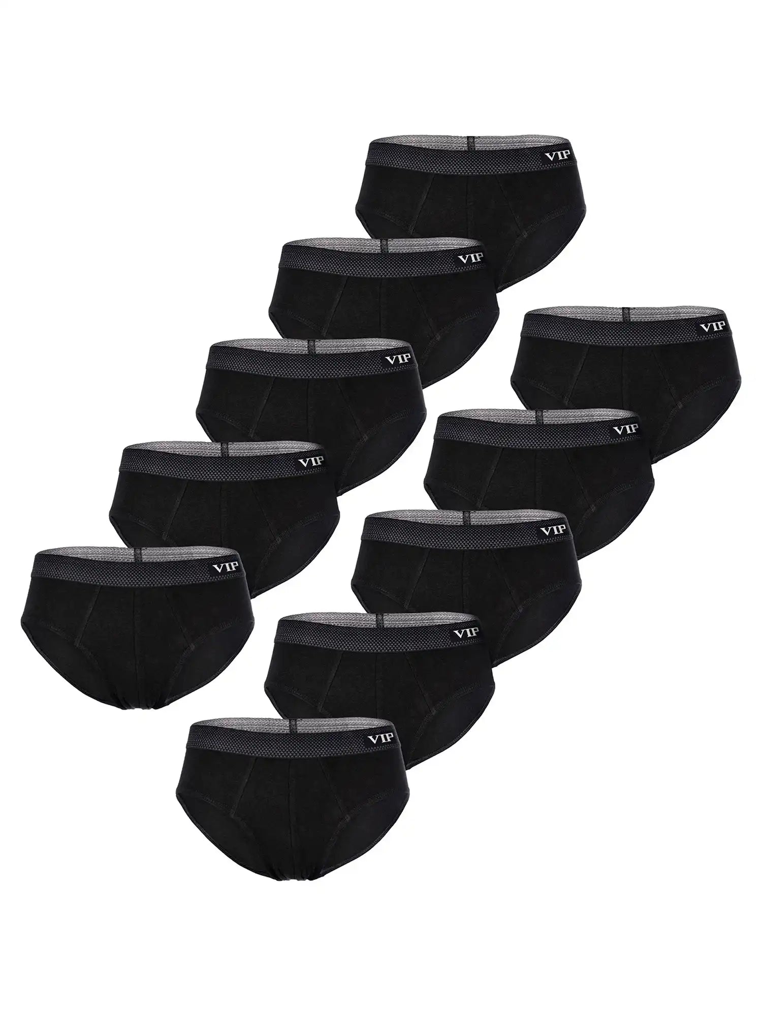 VIP Herren Slip Premium Jersey Stretch 10er Pack