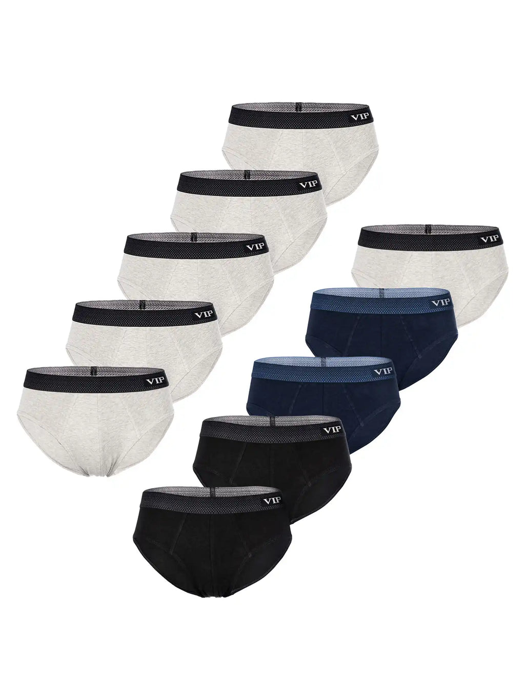 VIP Herren Slip Premium Jersey Stretch 10er Pack