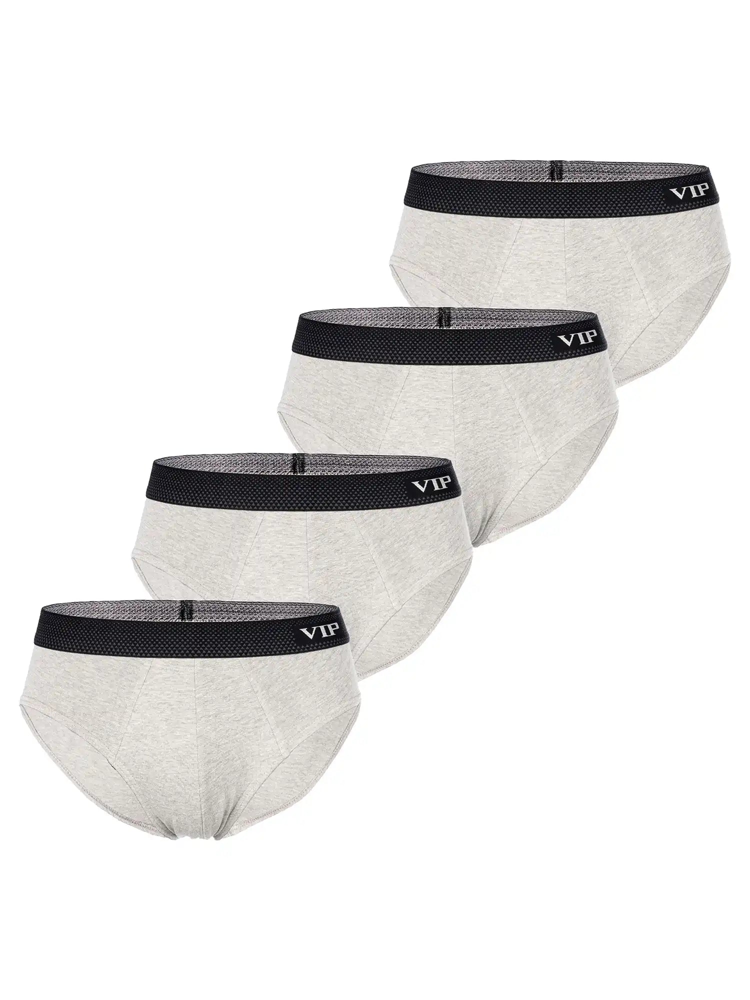 VIP Herren Slip Premium Jersey Stretch 4er Pack