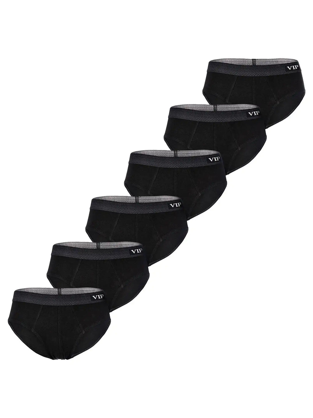 VIP Herren Slip Premium Jersey Stretch 6er Pack