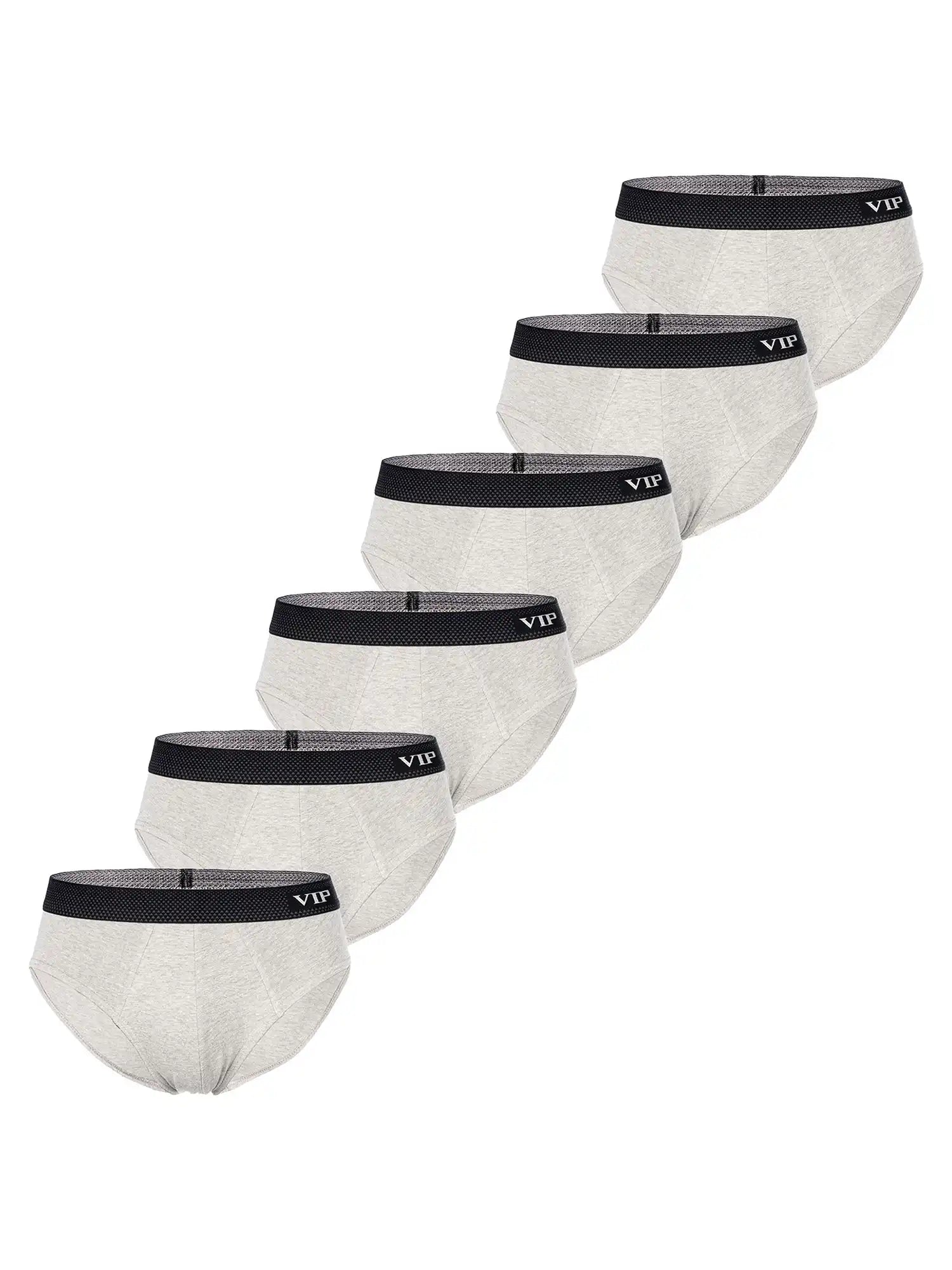 VIP Herren Slip Premium Jersey Stretch 6er Pack