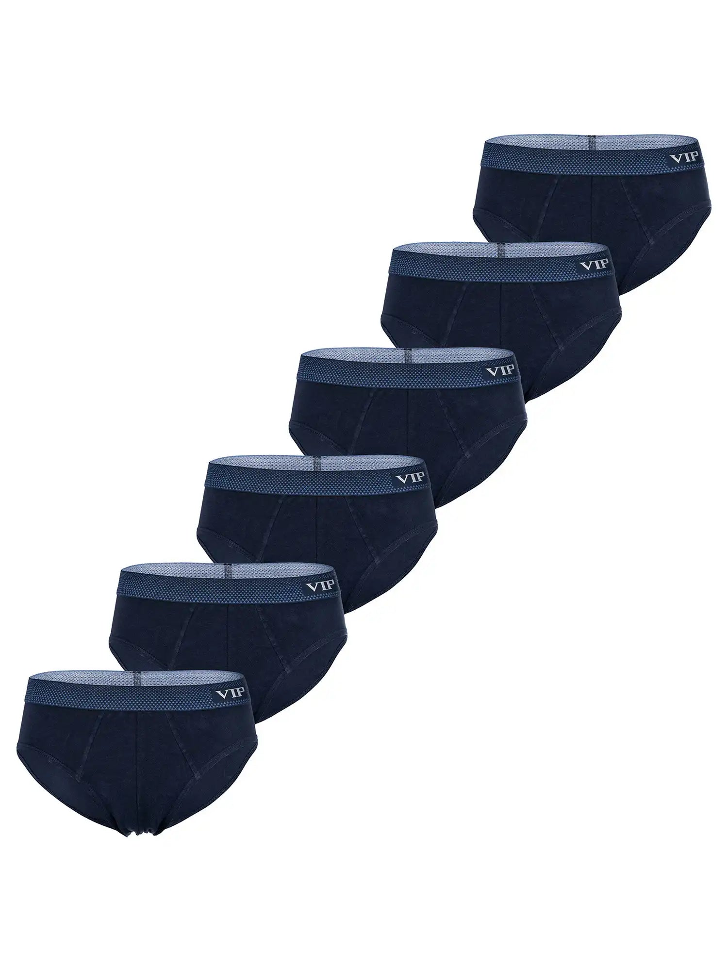 VIP Herren Slip Premium Jersey Stretch 6er Pack
