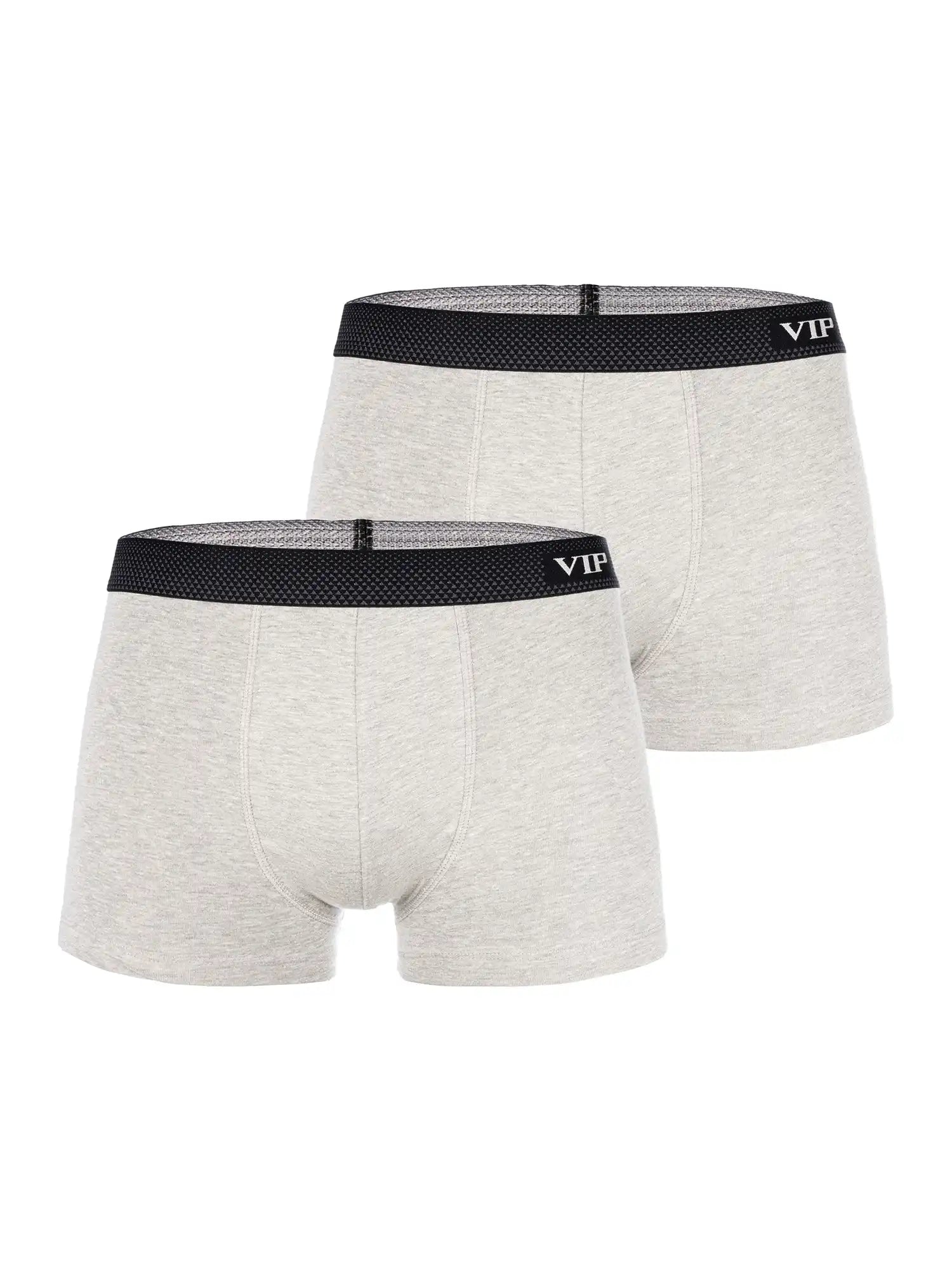 VIP Herren Trunks Premium Jersey Stretch 2er Pack