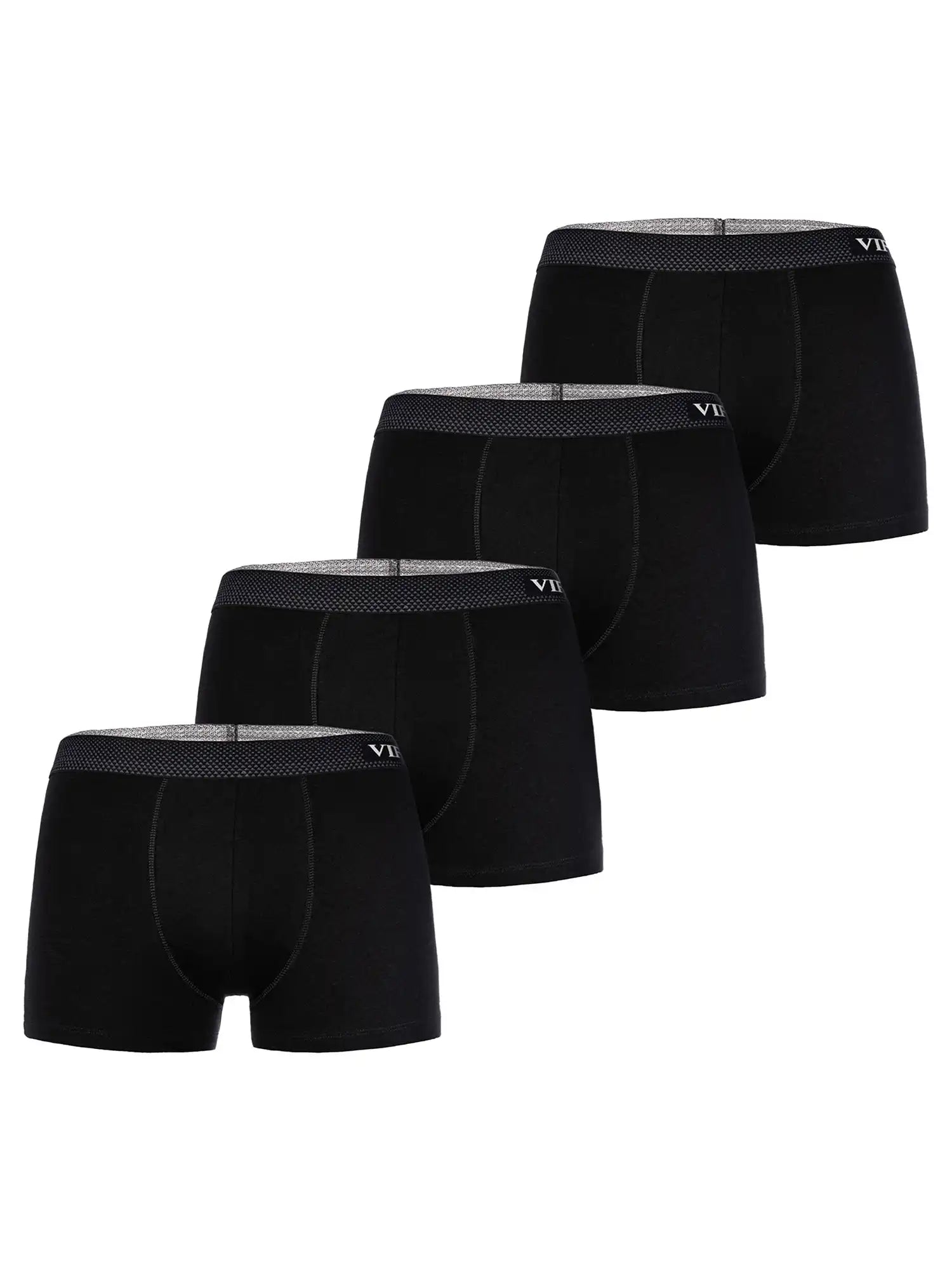 VIP Herren Trunks Premium Jersey Stretch 4er Pack