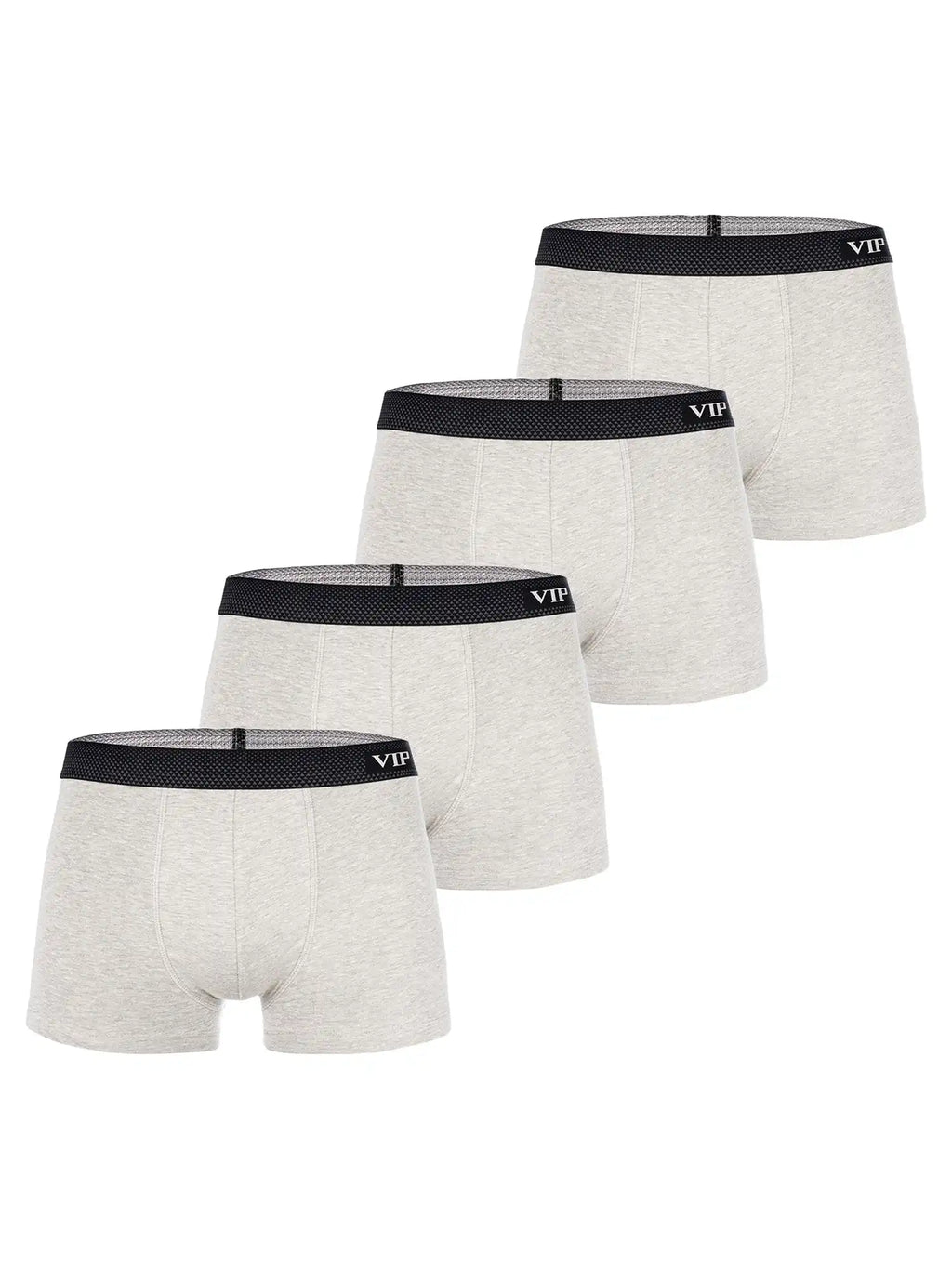 VIP Herren Trunks Premium Jersey Stretch 4er Pack