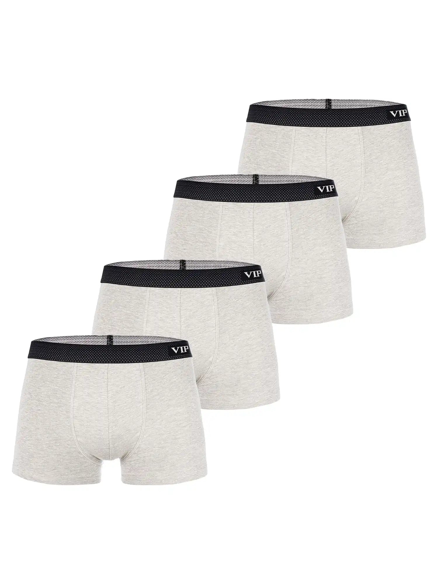 VIP Herren Trunks Premium Jersey Stretch 4er Pack