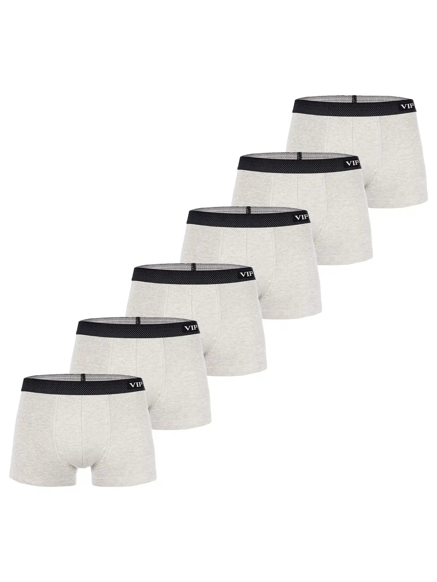 VIP Herren Trunks Premium Jersey Stretch 6er Pack