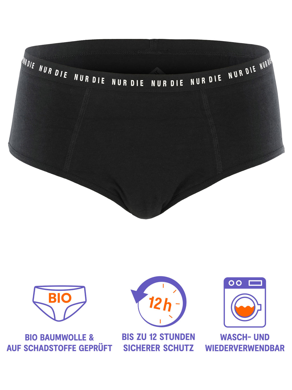 ALLEEN DE 7-delige set menstruatieondergoed voor dames