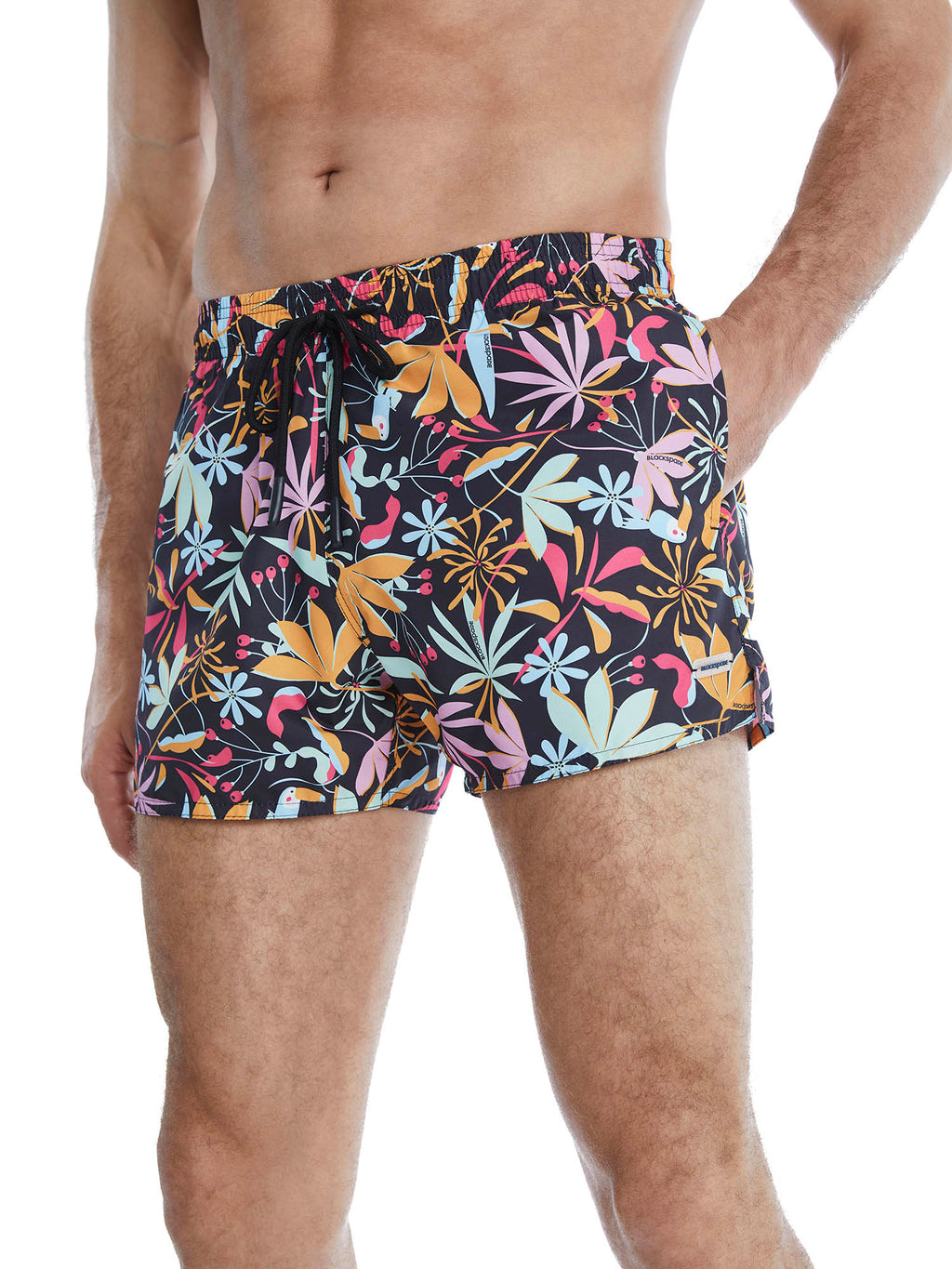 Blackspade Herren Badeshorts Short Pattern
