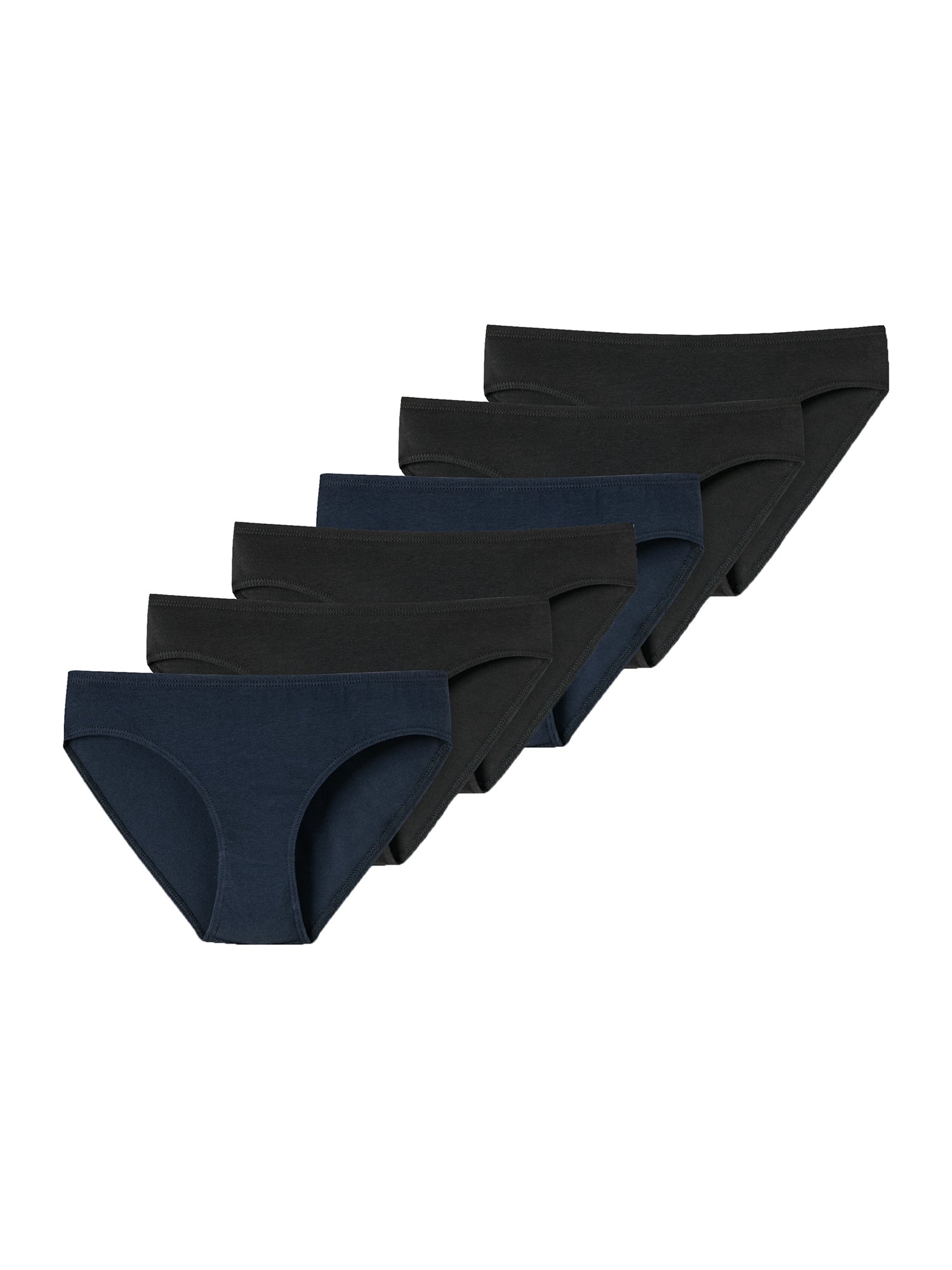 SCHIESSER Mädchen Slip 95/5 Organic Cotton 6er Pack