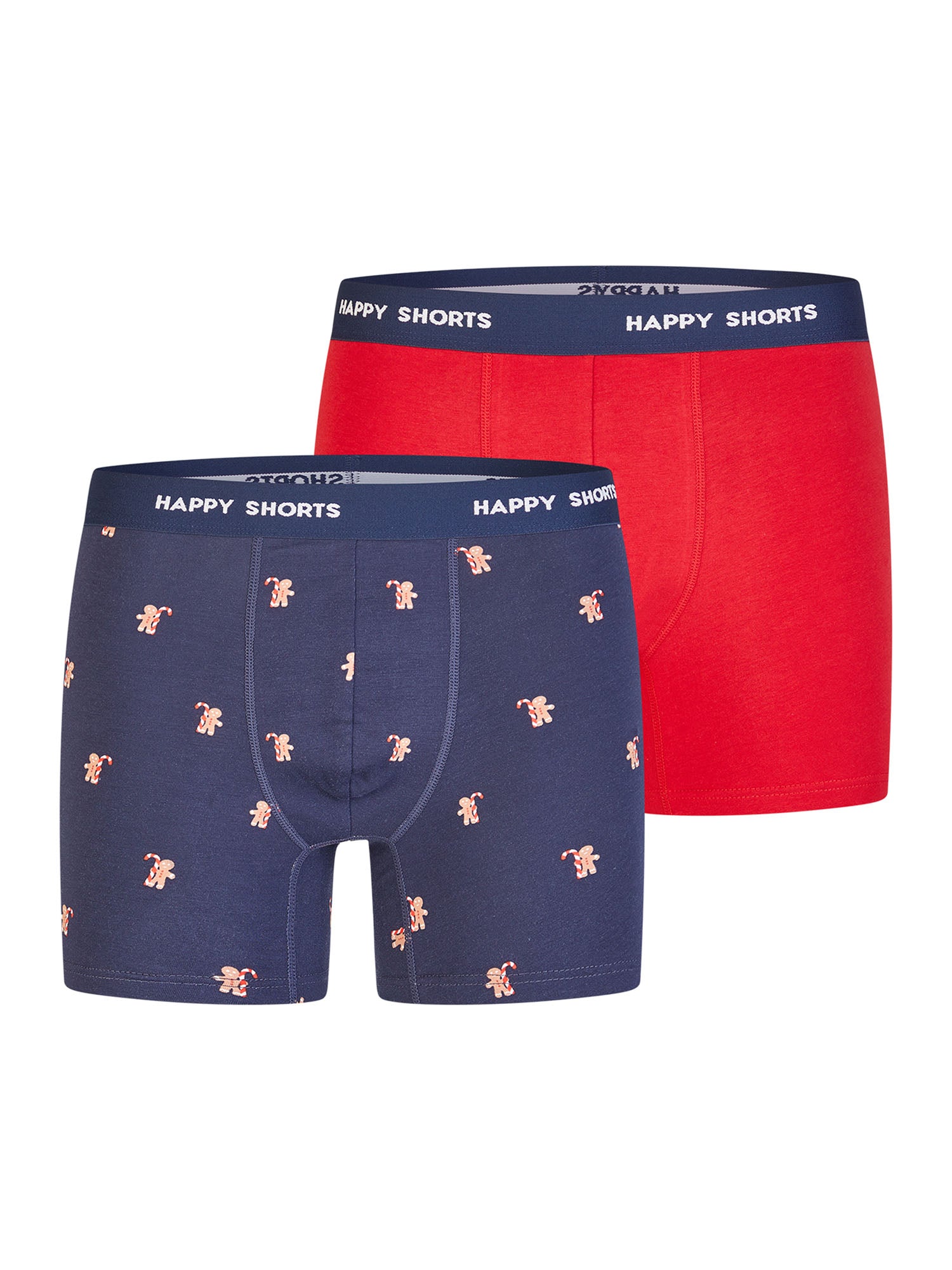 Happy Shorts Herren Boxershorts Christmas 2er Pack