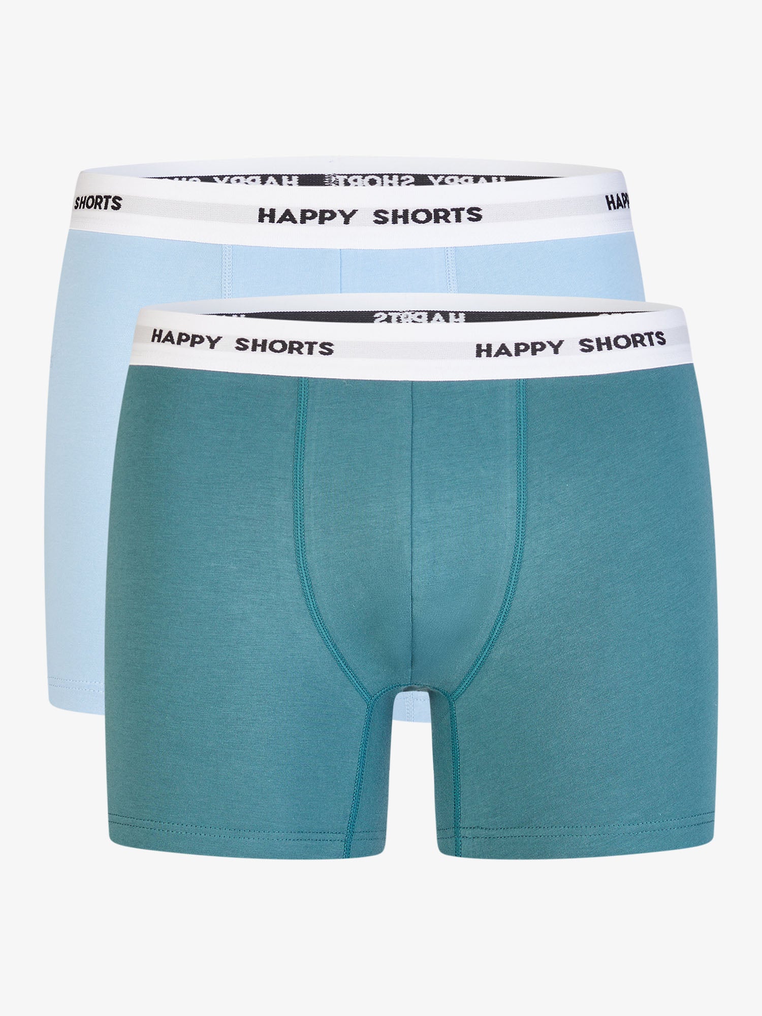 Happy Shorts Herren Trunks Jersey 2er Pack