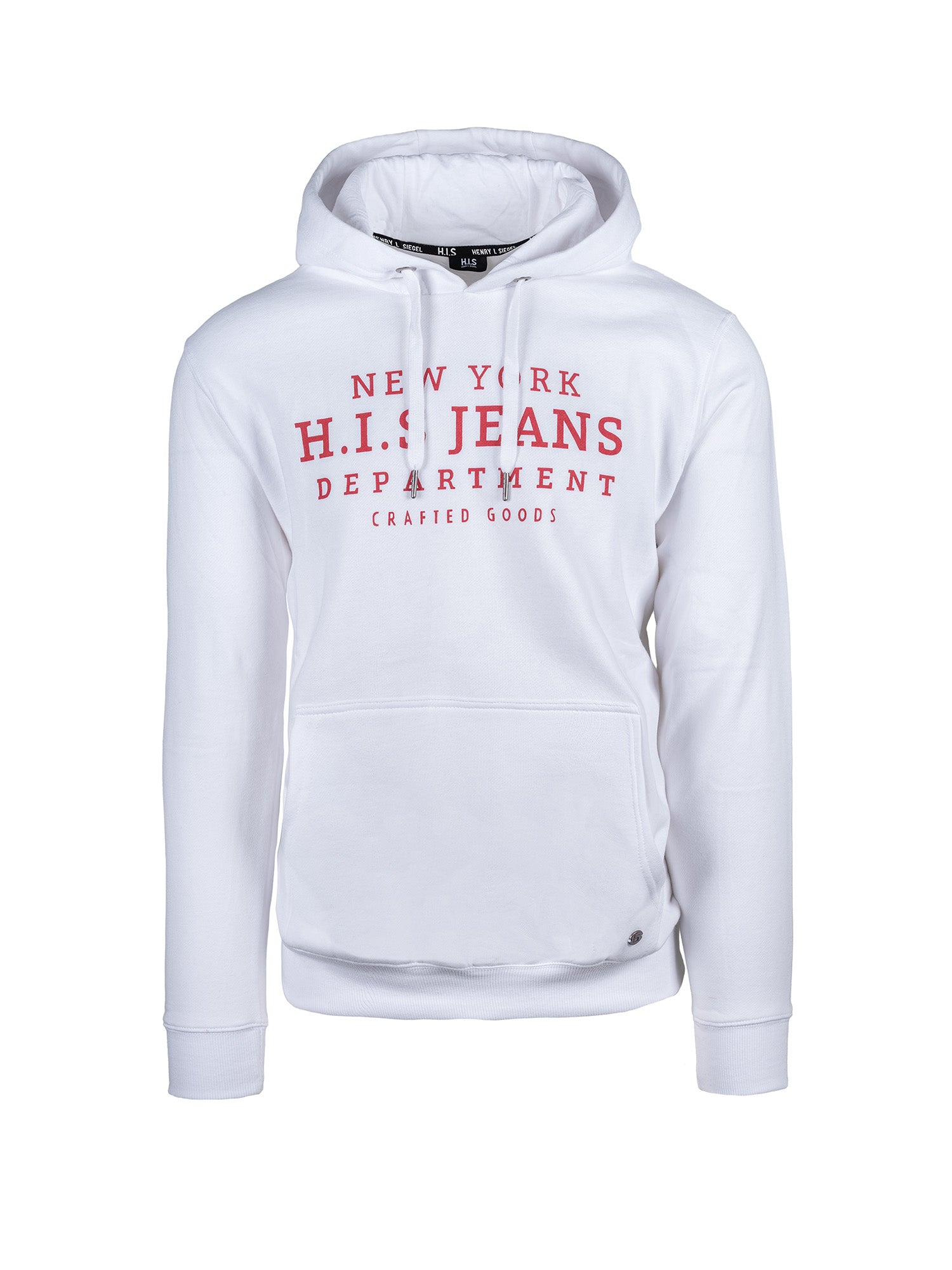 H.I.S Herren Kapuzensweatshirt Hoodie Crafted Goods