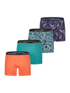 Happy Shorts Herren Trunks Classic 4er Pack