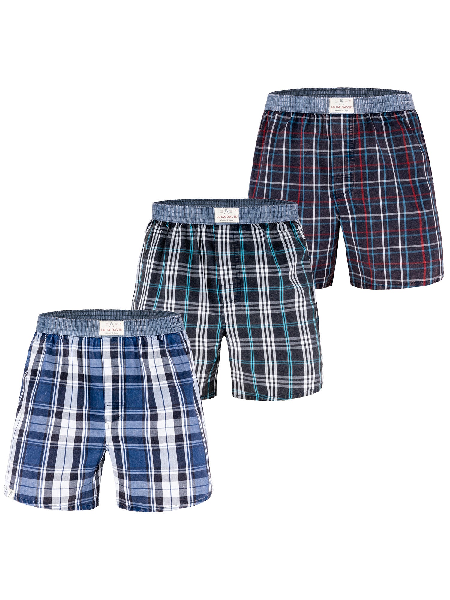 Luca David Herren Boxershorts Olden Glory