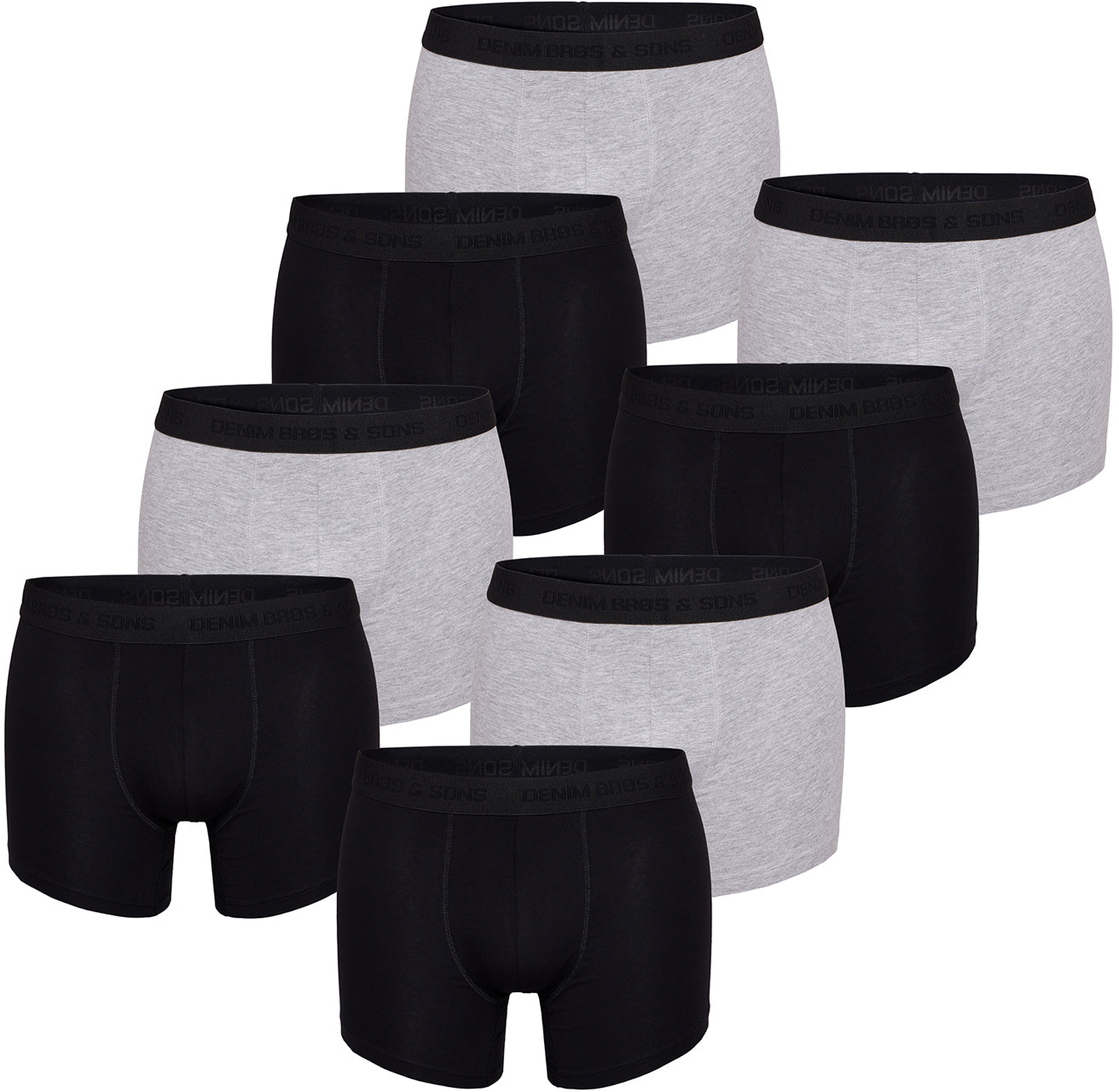 MG-1 Herren Trunks Mix Colors 8er Pack