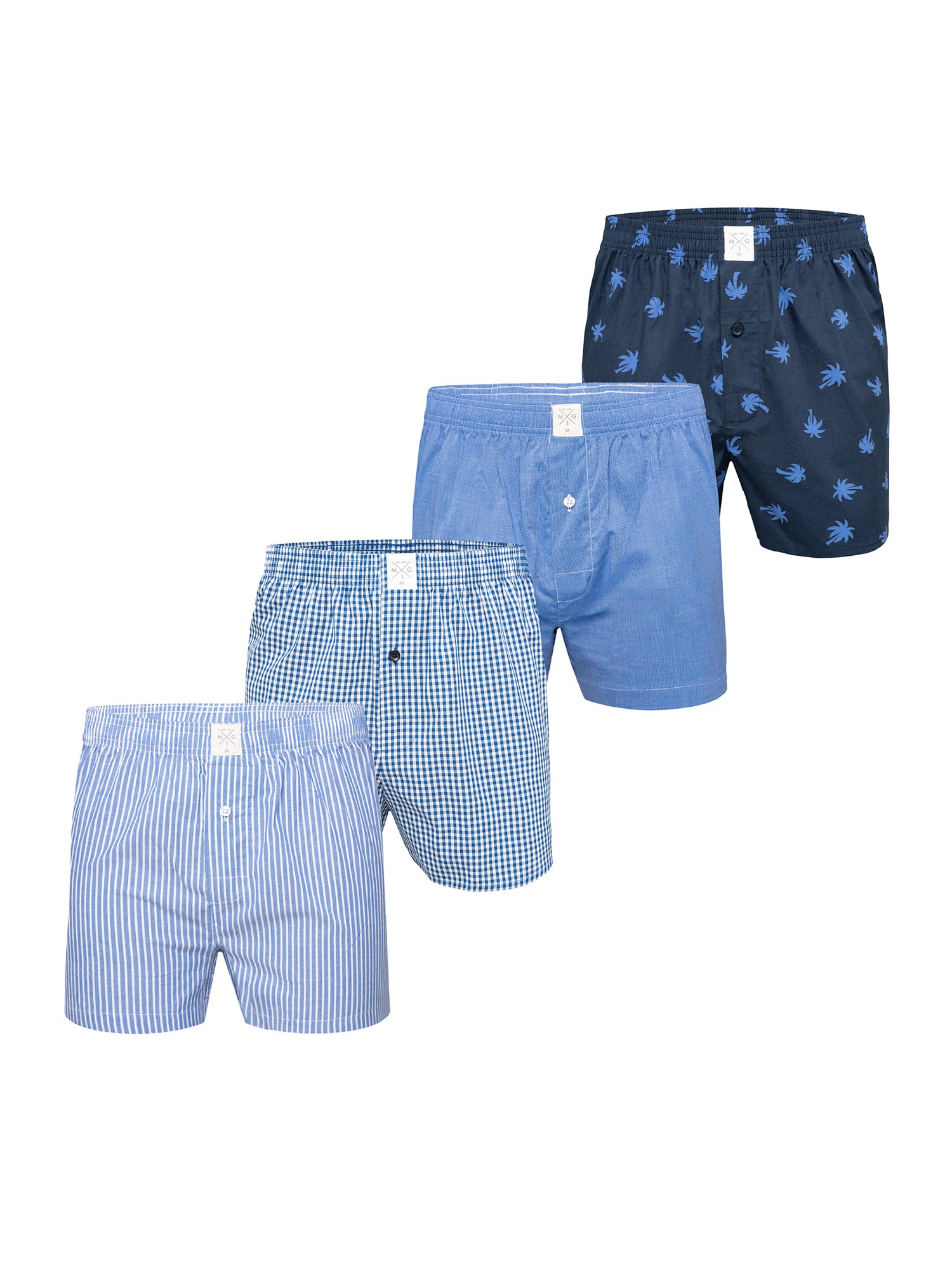 MG-1 Herren Boxershorts Core 8er Pack