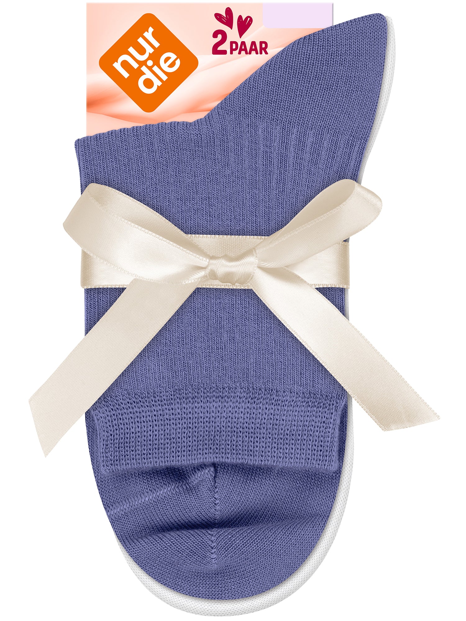 NUR DIE Damen Socken Modal Kurz 2er Pack