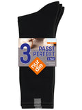 NUR DIE Unisex Basicsocken Passt perfekt 3-Pack