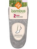 NUR DIE Damen Füsslinge Bambus* 2er Pack