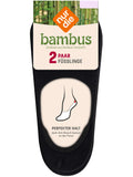 ALLEEN DE Dames Bamboe Voetjes* 2-Pack