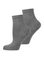 NUR DIE Damen Sneakersocken Bambus* Kurz 2er Pack