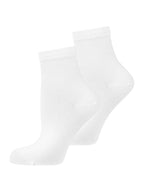 NUR DIE Damen Sneakersocken Bambus* Kurz 2er Pack