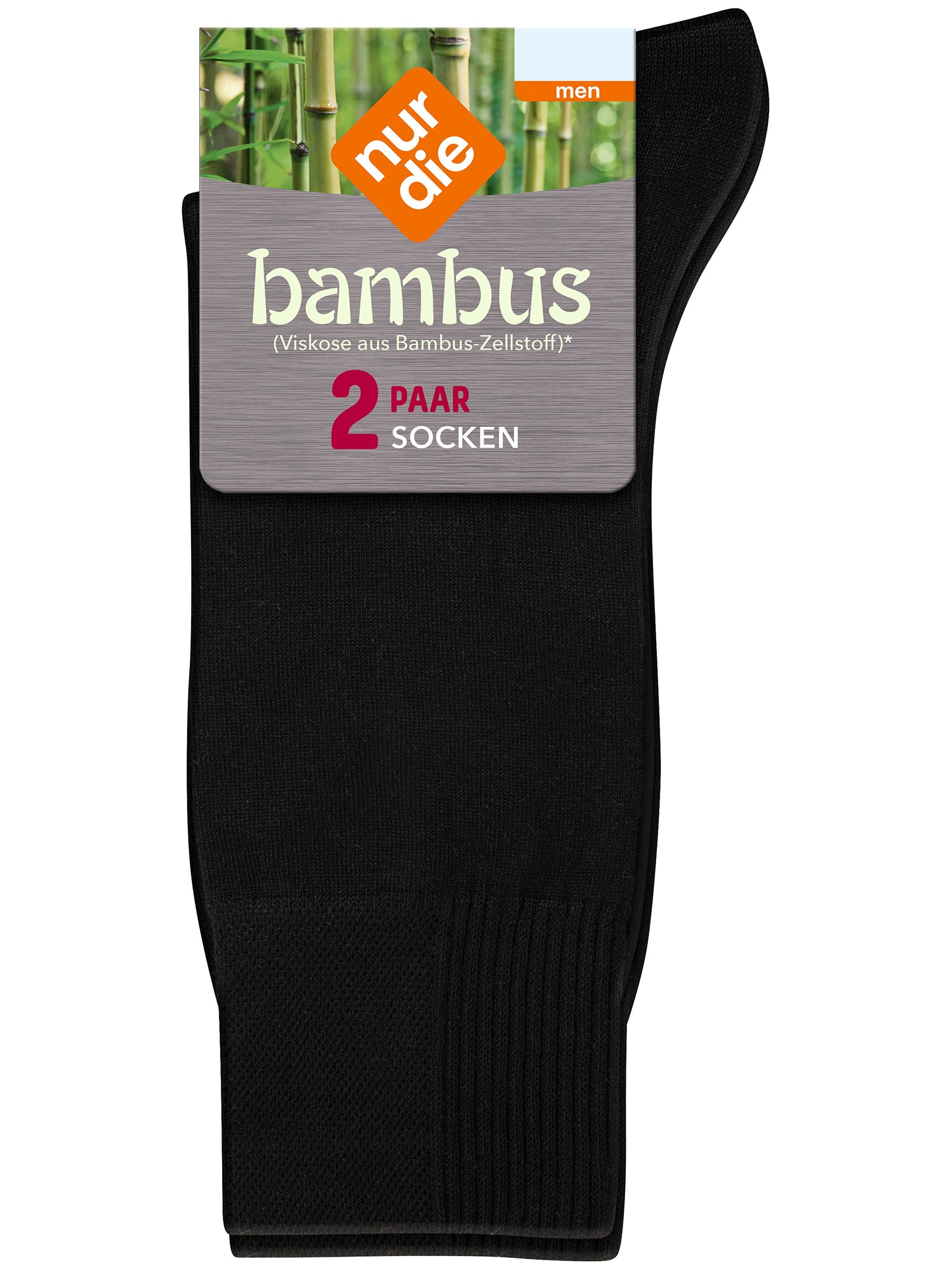 NUR DIE Herren Socken Bambus* 2er Pack