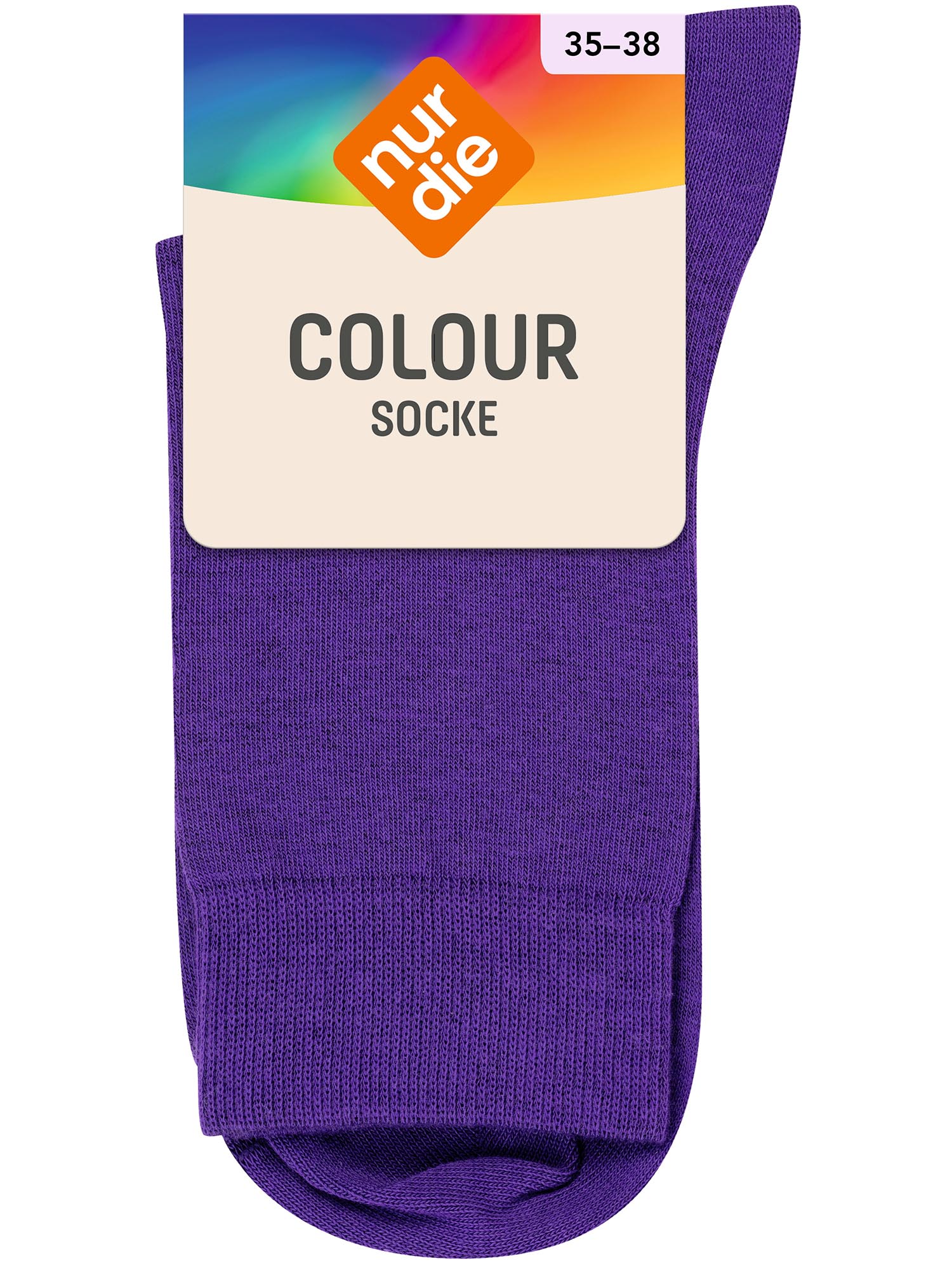 NUR DIE Unisex Socken Colour