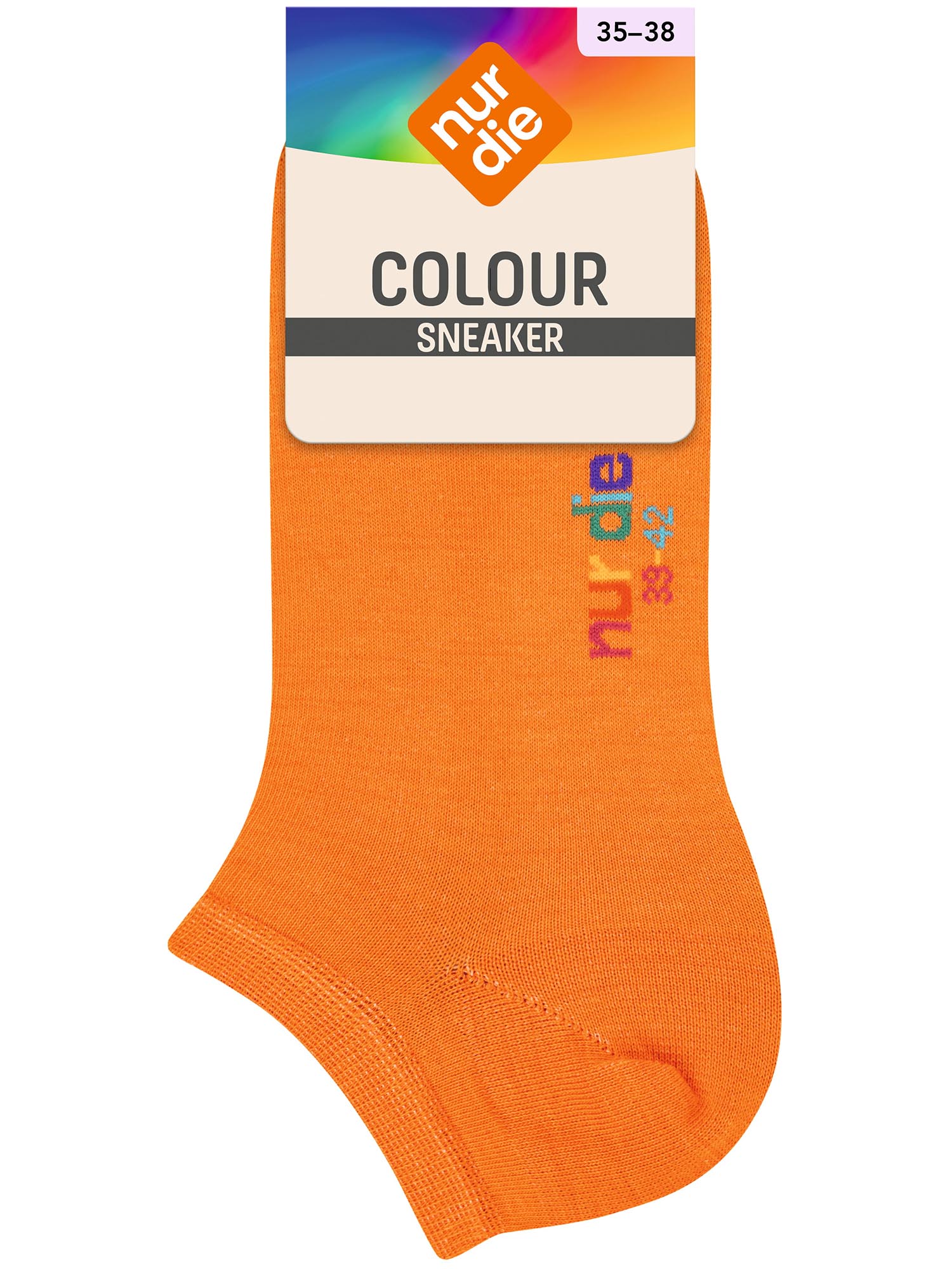 NUR DIE Unisex Sneakersocken Colour