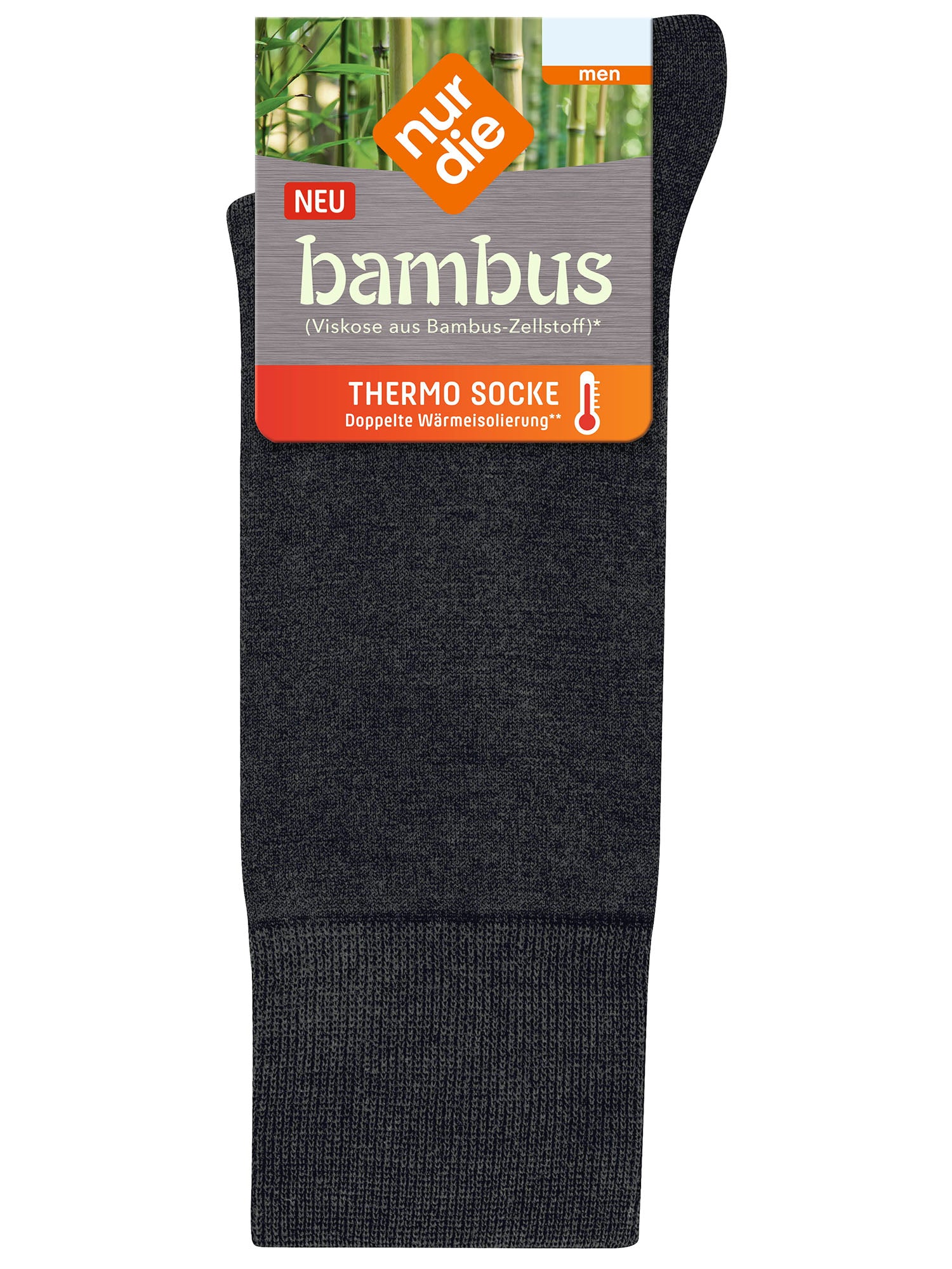 NUR DIE Herren Socken Bambus* Thermo